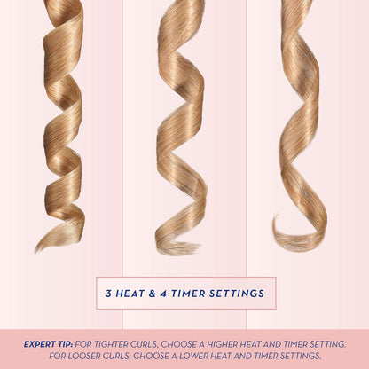 Unbound Cordless Auto Curler - Rechargeable Auto Curler for Curls or Waves